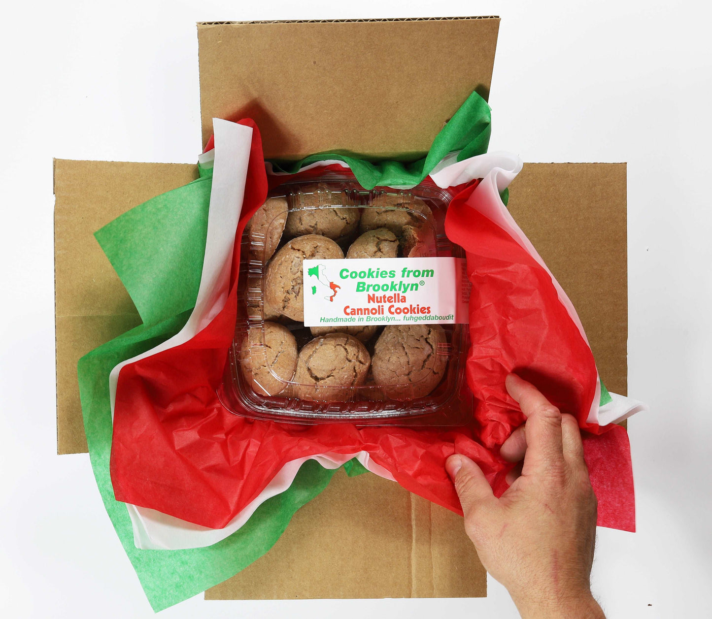 Cannoli Nutella Cookies